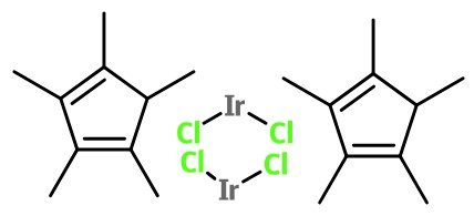 (image for) MCA00386 Dichloro(pentamethylcyclopentadienyl)iridium(III) dimer